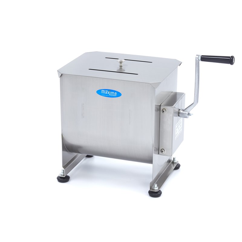 M&eacute;langeur de viande - 20 L - 16 kg viande - axle unique - manuel - Maxima - 09300441
