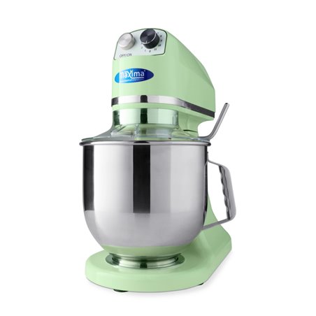 Mixer plan&eacute;taire - 7 L - jusqu'&agrave; 2 kg de p&acirc;te - vert - Maxima - 09300153