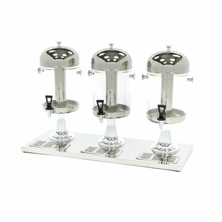 Dispensateur de boissons - 3 x 8 L - tube de refroidissement central - fonctionne sans &eacute;lectricit&eacute; - Maxima - 09300543