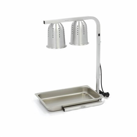 Lampe chauffante - 2 lampes - incl 2 lampes et 1 r&eacute;cipient 1/1 GN - Maxima - 09362041