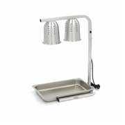 Lampe chauffante - 2 lampes - incl 2 lampes et 1 r&eacute;cipient 1/1 GN - Maxima - 09362041