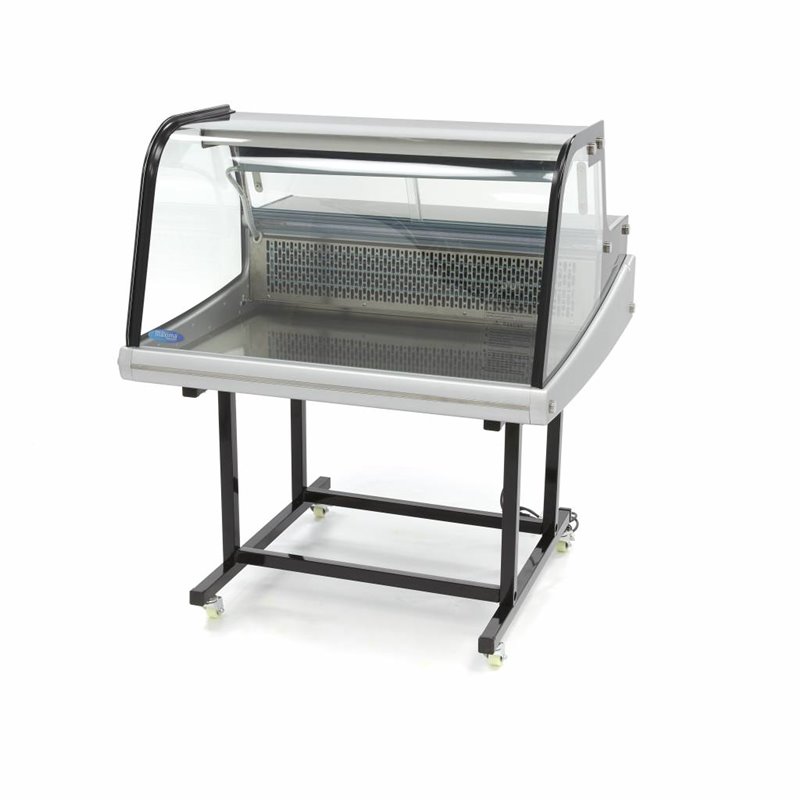 Vitrine r&eacute;frig&eacute;r&eacute;e - 175 L - 92 cm - avec support - Maxima - 09400820