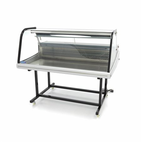 Vitrine r&eacute;frig&eacute;r&eacute;e - 255 L - 125 cm - avec support - Maxima - 09400821