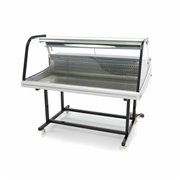 Vitrine r&eacute;frig&eacute;r&eacute;e - 255 L - 125 cm - avec support - Maxima - 09400821