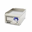 Gril de qualit&eacute; commerciale - lisse - unit&eacute; simple - profondeur 60 cm - gaz - Maxima - 09391580