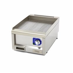 Gril de qualit&eacute; commerciale - rainur&eacute; - unit&eacute; simple - profondeur 60 cm - &eacute;lectrique - Maxima - 09391620