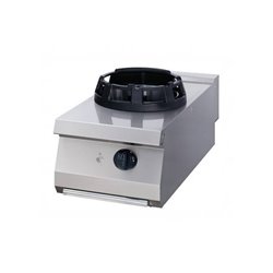 Heavy Duty cuiseur wok - &Oslash;28,5 cm anneau de cuisson - unit&eacute; simple - profondeur 70 cm - gaz - Maxima - 09396004
