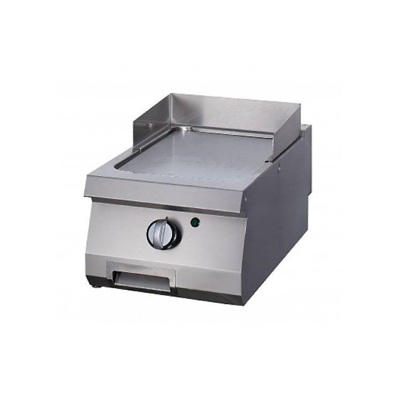 Heavy Duty plaque de gril - lisse - unit&eacute; simple - profondeur 70 cm - gaz - Maxima - 09395016