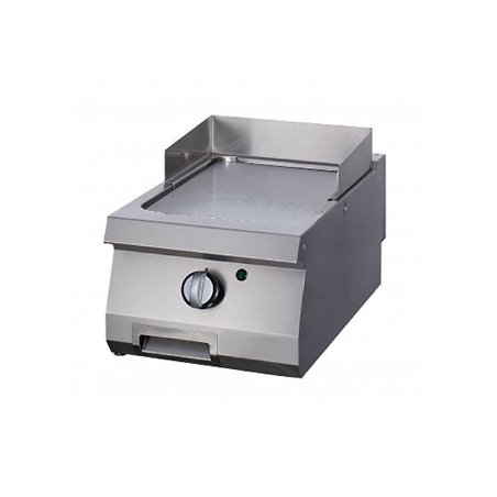 Heavy Duty plaque de gril - lisse - unit&eacute; simple - profondeur 70 cm - gaz - Maxima - 09395016