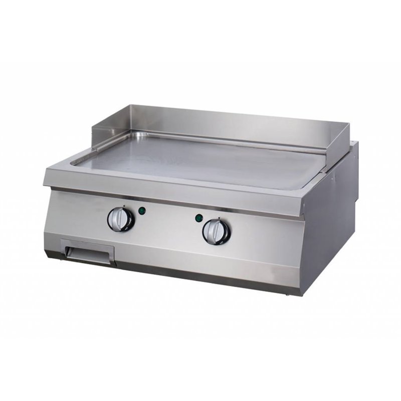 Heavy Duty plaque de gril - lisse - unit&eacute; double- profondeur 70 cm - gaz - Maxima - 09395017
