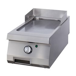 Heavy Duty plaque de gril - lisse - unit&eacute; simple - profondeur 70 cm - &eacute;lectrique - Maxima - 09395052