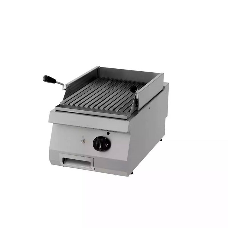 Heavy Duty gril en pierre de lave - unit&eacute; simple - profondeur 70 cm - gaz - Maxima - 09397990