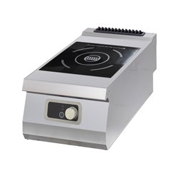Heavy Duty cuisini&egrave;re - 1 br&ucirc;leur - induction - unit&eacute; simple - profondeur 70 cm - Maxima - 09398200