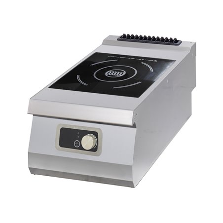 Heavy Duty cuisini&egrave;re - 1 br&ucirc;leur - induction - unit&eacute; simple - profondeur 70 cm - Maxima - 09398200