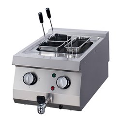 Heavy Duty cuiseur de p&acirc;tes - 1 x 20 L - unit&eacute; simple - profondeur 70 cm - &eacute;lectrique - Maxima - 09398100