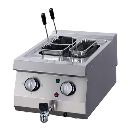 Heavy Duty cuiseur de p&acirc;tes - 1 x 20 L - unit&eacute; simple - profondeur 70 cm - &eacute;lectrique - Maxima - 09398100