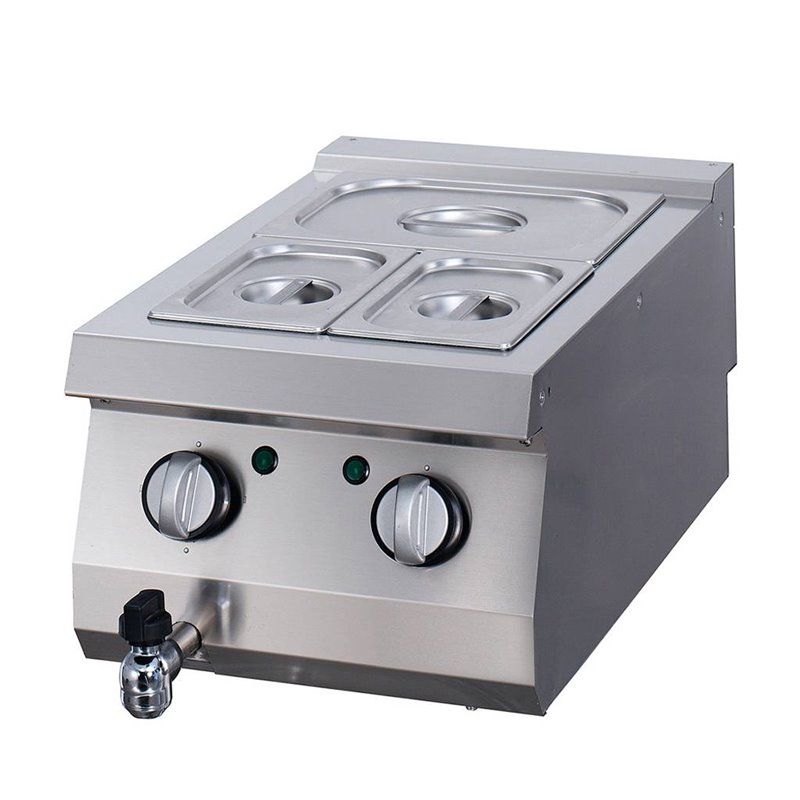Heavy Duty bain marie - unit&eacute; simple - profondeur 70 cm - &eacute;lectrique - Maxima - 09398130