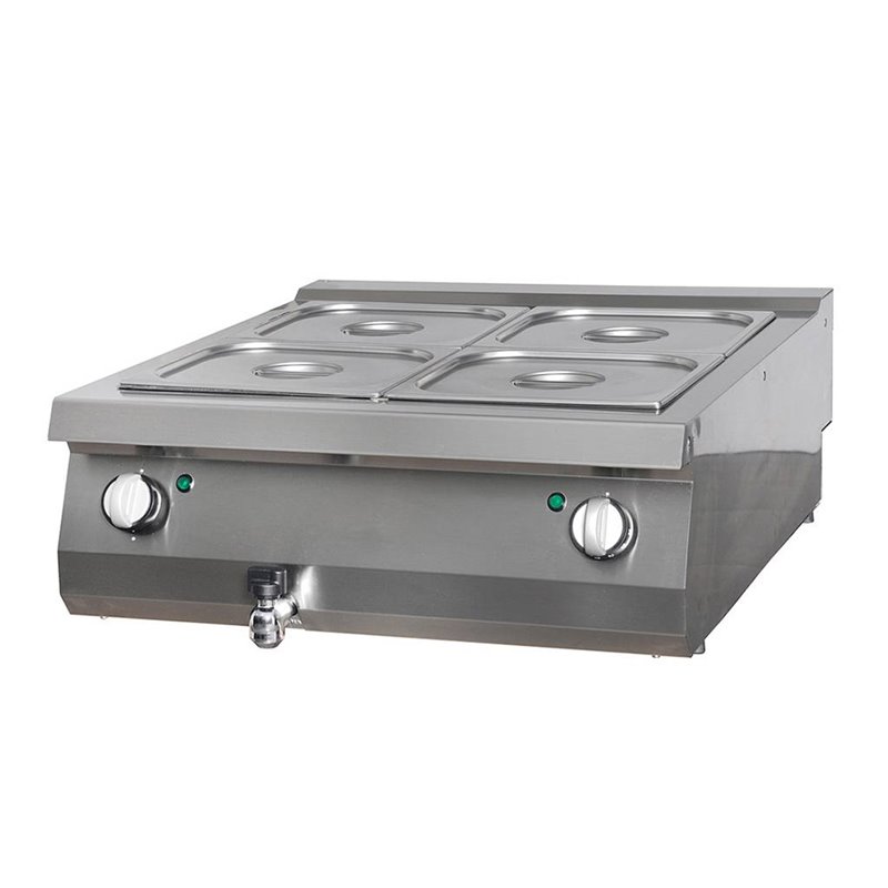 Heavy Duty bain marie - unit&eacute; double - profondeur 70 cm - &eacute;lectrique - Maxima - 09398135