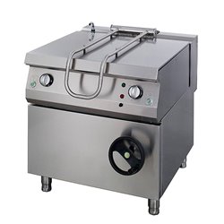 Heavy Duty bratt pan - 50 L -  unit&eacute; double - profondeur 70 cm - &eacute;lectrique - Maxima - 09398145