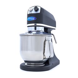 Mixer plan&eacute;taire - 7 L - jusqu'&agrave; 2 kg de p&acirc;te - noir mat - Maxima - 09360785