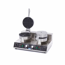 Gaufrier - 8 gaufres - coeurs - double - Maxima - 09365101