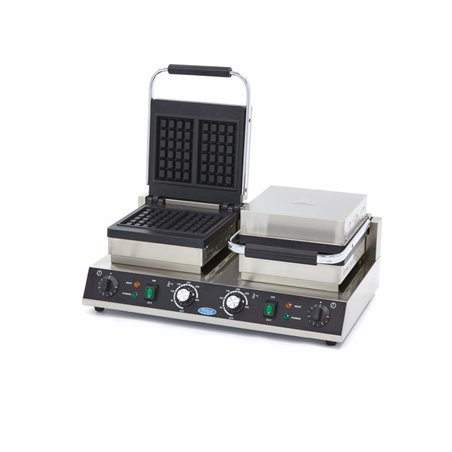 Gaufrier - 4 pi&egrave;ces - carr&eacute; - double - Maxima - 09365106