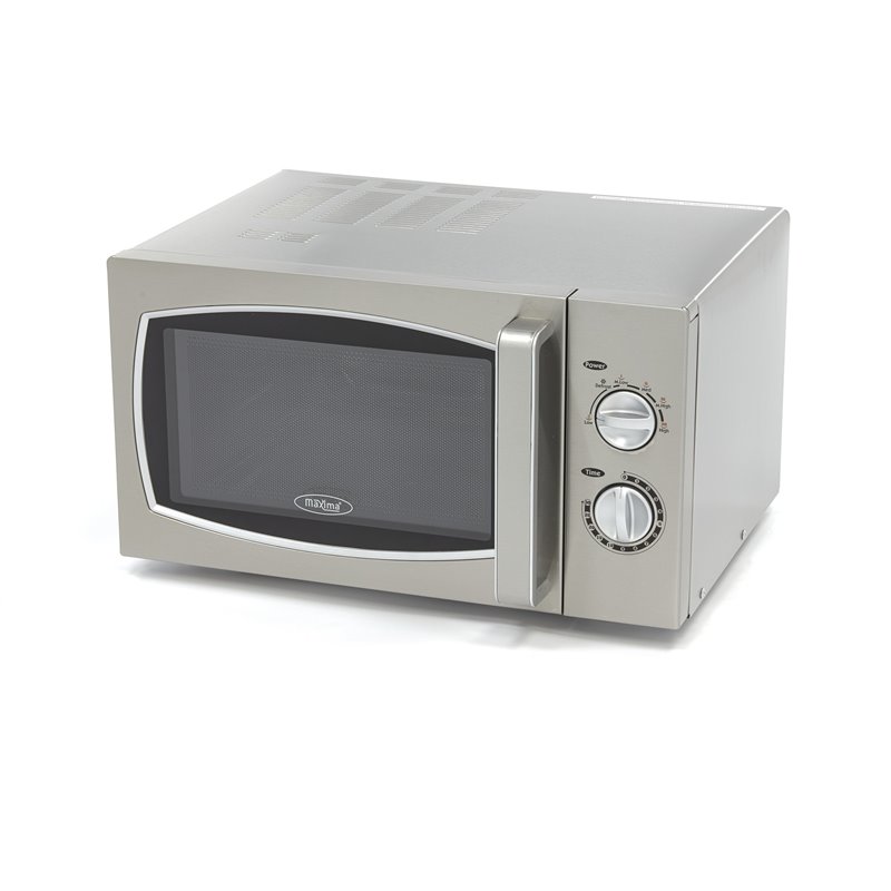 Micro-ondes - 900W - 6 programmes - assiettes jusqu'&agrave; &Oslash;33 cm - Maxima - 09367000