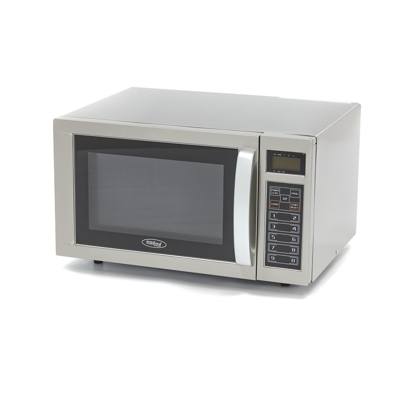 Micro-ondes - 1000W - 20 programmes - assiettes jusqu'&agrave; &Oslash;32 cm - Maxima - 09367010