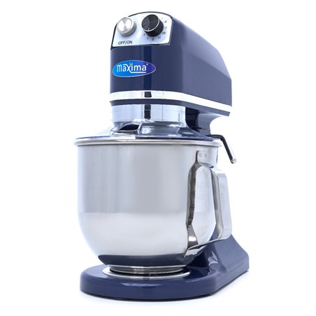Mixer plan&eacute;taire - 7 L - jusqu'&agrave; 2 kg de p&acirc;te - bleu acier - Maxima - 09360790