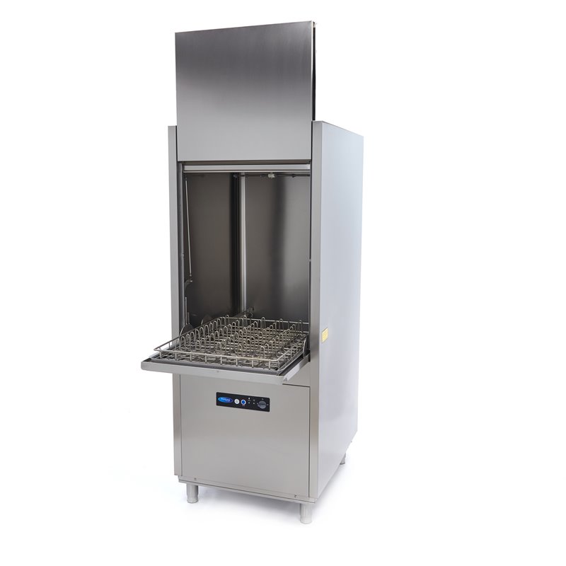 Lave-ustensiles - 60 x 76 cm - avec pompe &agrave; savon et &agrave; rin&ccedil;age - 400V - Maxima - 09200775