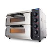 Four &agrave; pizza - s'adapte &agrave; 2 pizzas &Oslash;40 cm - double &eacute;tage - Maxima - 09362155
