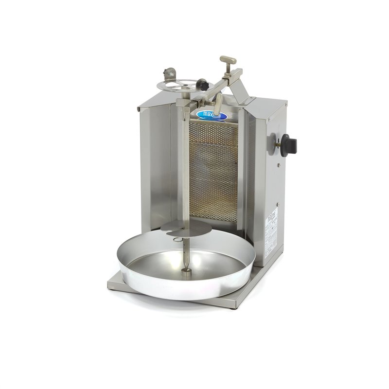 Kebab grill - 1 br&ucirc;leur - 10 kg de viande - gaz - Maxima - 09370200
