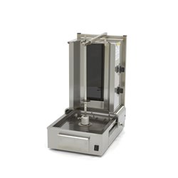 Kebab grill - 2 br&ucirc;leurs - 20 kg de viande - &eacute;lectrique - Maxima - 09370240