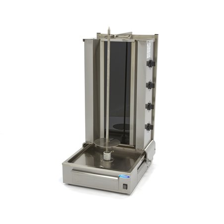 Kebab grill - 4 br&ucirc;leurs - 70 kg de viande - &eacute;lectrique - Maxima - 09370250