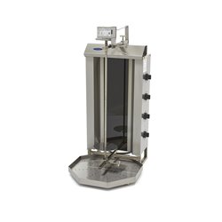 Kebab grill - 4 br&ucirc;leurs - 50 kg de viande - &eacute;lectrique - Maxima - 09370270