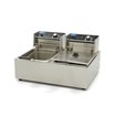 Friteuse - 2 x 6 L - 2 paniers - jusqu'&agrave; 2,4 kg de frites - Maxima - 09364951