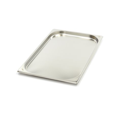R&eacute;cipient gastronorm - 1/1 GN - profondeur 2 cm - acier inoxydable - Maxima - 09367500
