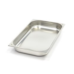 R&eacute;cipient gastronorm - 1/1 GN - profondeur 6,5 cm - areil inoxydable - Maxima - 09367502