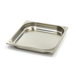 R&eacute;cipient gastronorm - 2/3 GN - profondeur 4 cm - acier inoxydable - Maxima - 09367564