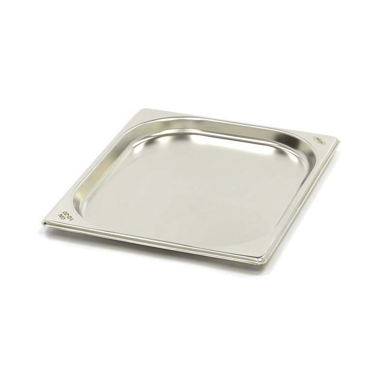 R&eacute;cipient gastronorm - 1/2 GN - profondeur 2 cm - acier inoxydable - Maxima - 09367509