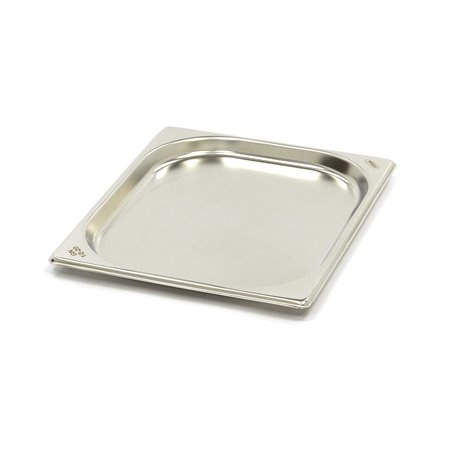 R&eacute;cipient gastronorm - 1/2 GN - profondeur 2 cm - acier inoxydable - Maxima - 09367509
