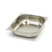 R&eacute;cipient gastronorm - 1/2 GN - profondeur 6,5 cm - acier inoxydable - Maxima - 09367511