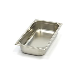R&eacute;cipient gastronorm - 1/3 GN - profondeur 6,5 cm - acier inoxydable - Maxima - 09367520