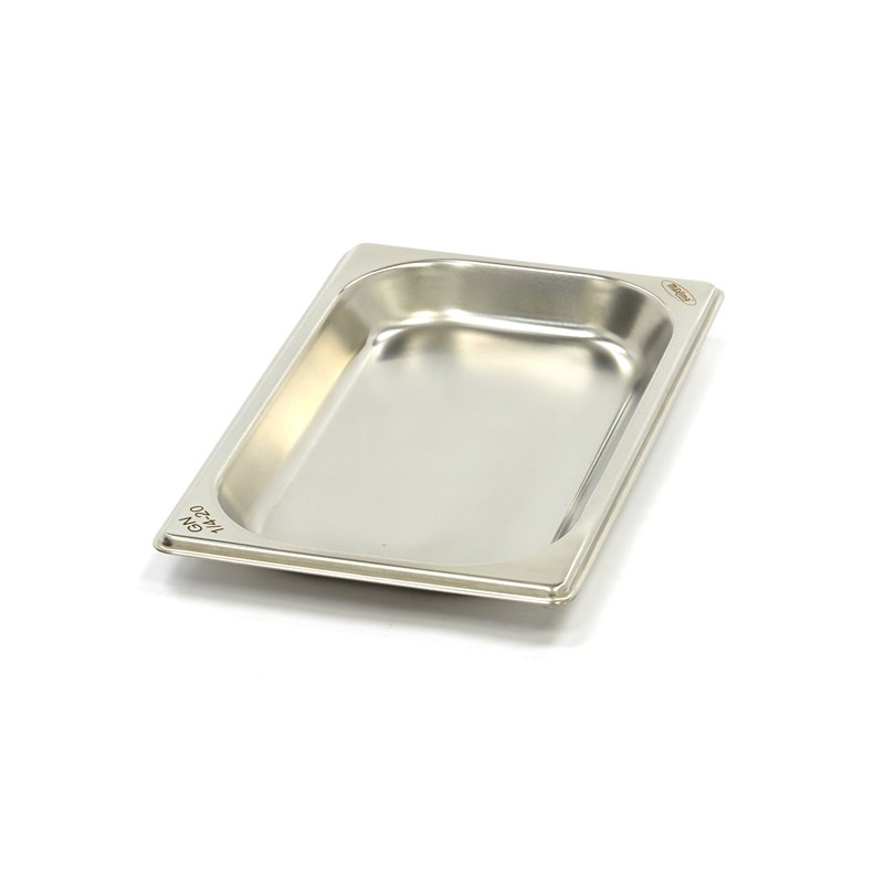 R&eacute;cipient gastronorm - 1/4 GN - profondeur 2 cm - acier inoxydable - Maxima - 09367527