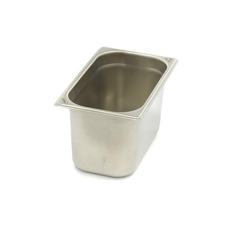 R&eacute;cipient gastronorm - 1/4 GN - profondeur 15 cm - acier inoxydable - Maxima - 09367531