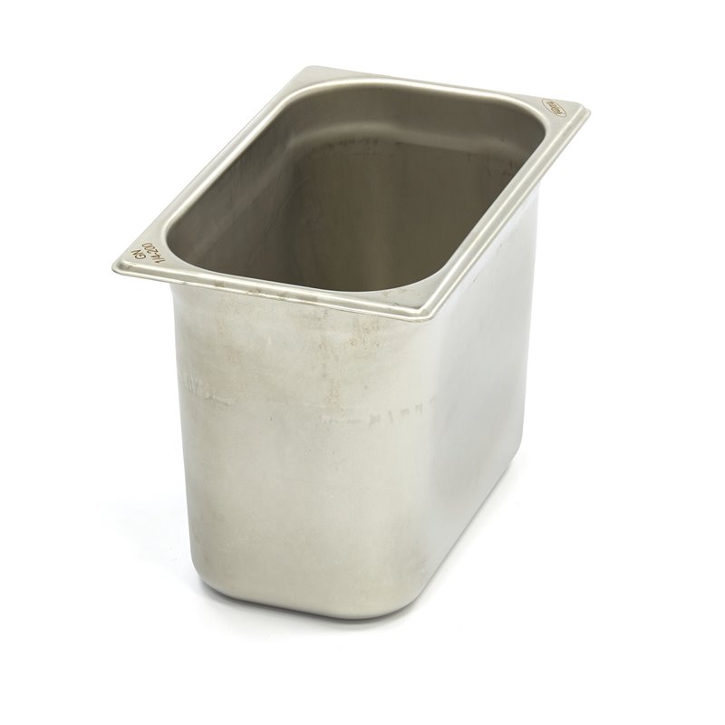 R&eacute;cipient gastronorm - 1/4 GN - profondeur 20 cm - acier inoxydable - Maxima - 09367532