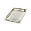 R&eacute;cipient gastronorm - 1/1 GN - profondeur 4 cm - acier inoxydable - perfor&eacute; - Maxima - 09367601