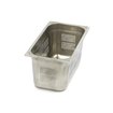 R&eacute;cipient gastronorm - 1/3 GN - profondeur 15 cm - acier inoxydable - perfor&eacute; - Maxima - 09367622
