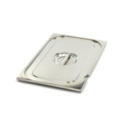 Couvercle gastronorm - 1/1 GN - acier inoxydable - avec ouverture pour cuill&egrave;re - Maxima - 09367770