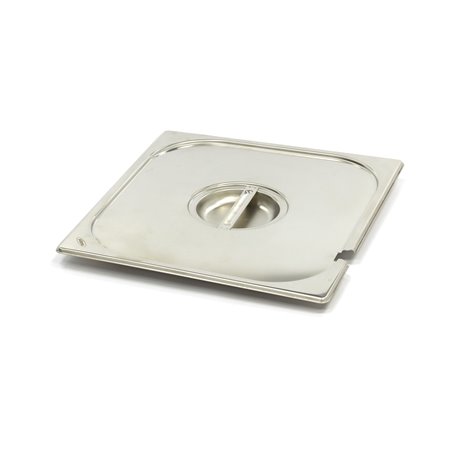 Couvercle gastronorm - 2/3 GN - acier inoxydable - avec ouverture pour cuill&egrave;re - Maxima - 09367780
